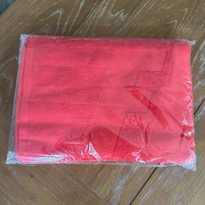 Full Send All Red Beach Towel